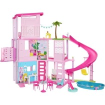 Barbie-Maison de Reve-Maison de poupée 3 niveaux, piscine et tobogga