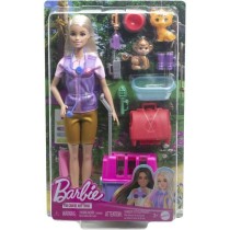 Barbie-Sauvetage d'Animaux-Coffret poupée blonde et accessoires HRG50