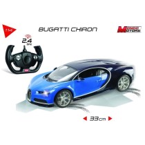 Véhicule radiocommandé Bugatti Chiron 1:14eme avec effets lumineux -