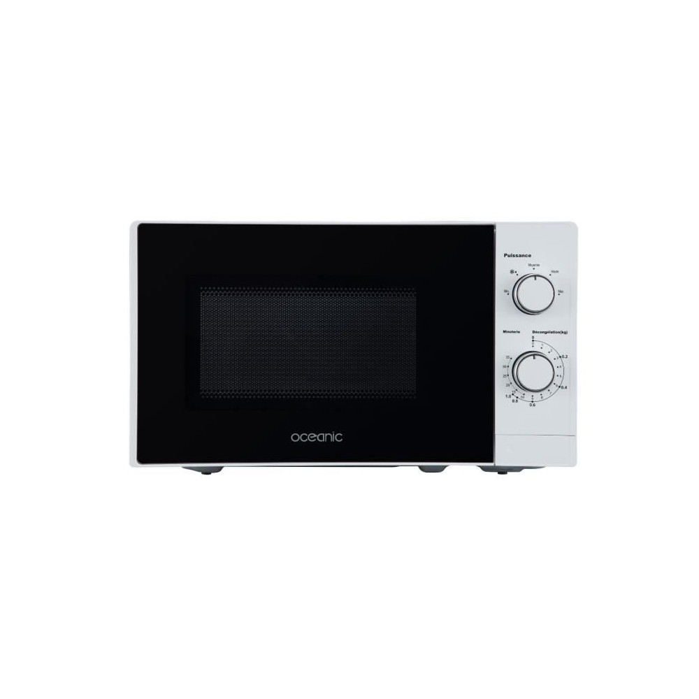 Micro-ondes - OCEANIC - OCEAMO20W12 - 20L - blanc - Monofonction