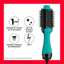 Brosse sechante volumisante REVLON Teal Blue - Technologie ionique - 2