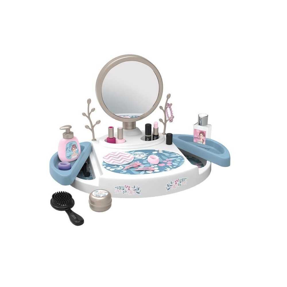 Smoby - My beauty studio - Coiffeuse sur table avec miroir inclinable