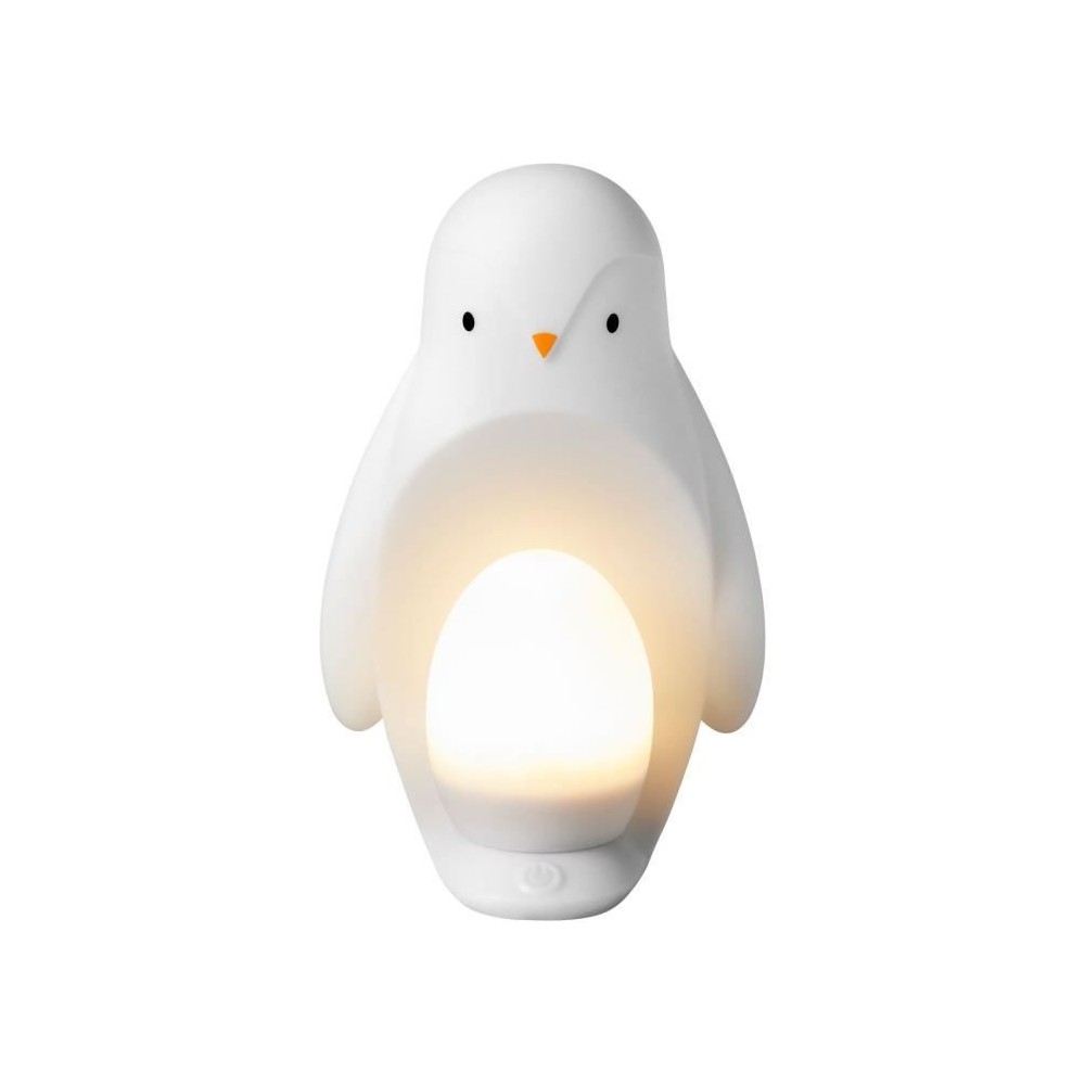 TOMMEE TIPPEE Veilleuse Pingouin 2-en-1, oeuf lumineux nomade, luminos