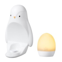 TOMMEE TIPPEE Veilleuse Pingouin 2-en-1, oeuf lumineux nomade, luminos