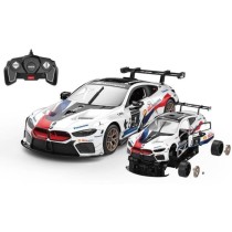 Voiture Télécommandée - TURBO CHALLENGE - BMW M8 GTE - Blanc - 1/18