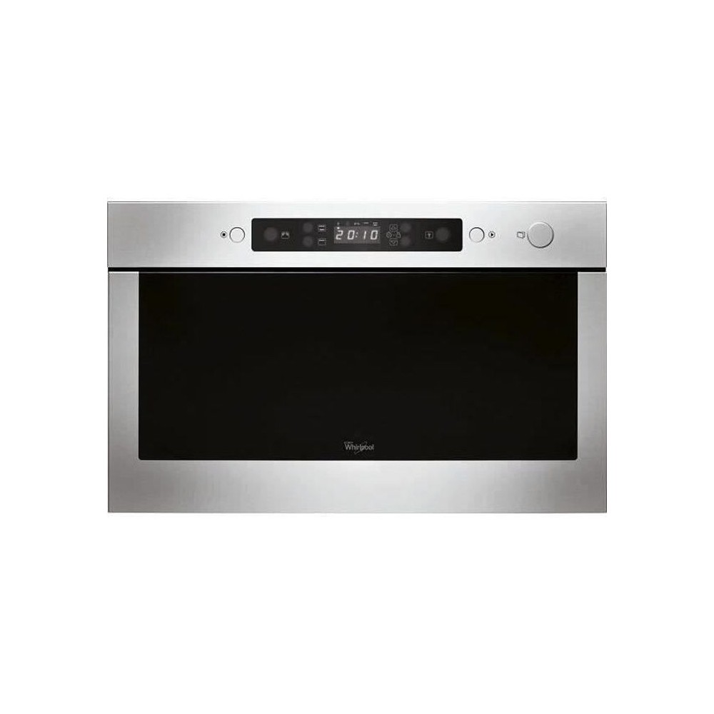 Micro-ondes encastrable - WHIRLPOOL AMW423IX - Gris - 22L - 37 cm x 18