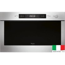 Micro-ondes encastrable - WHIRLPOOL AMW423IX - Gris - 22L - 37 cm x 18