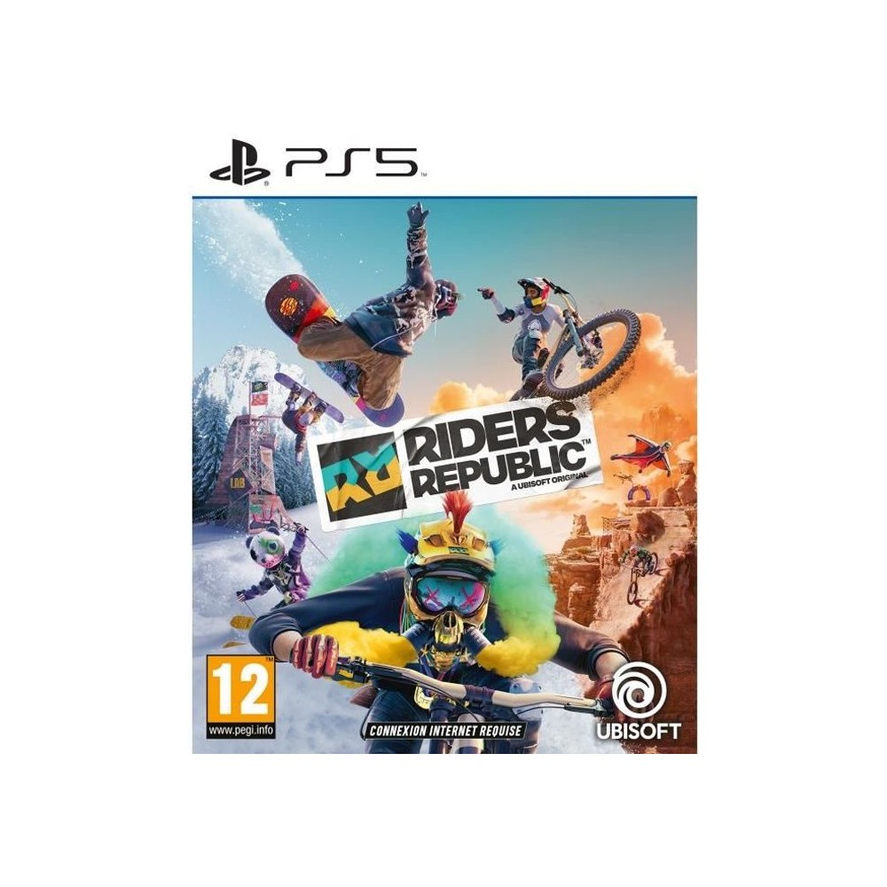 Jeu PS5 - Ubisoft - Riders Republic - Sports Extremes - Mode en ligne