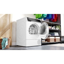 Seche-linge pompe a chaleur BOSCH WQB246C0FR SER8 - 9 kg - Induction -