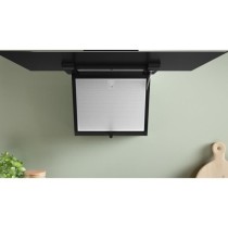 Hotte décor murale - inclinée verre - BOSCH SER4 - DWK87FN60 Noir -