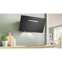 Hotte décor murale - inclinée verre - BOSCH SER4 - DWK87FN60 Noir -