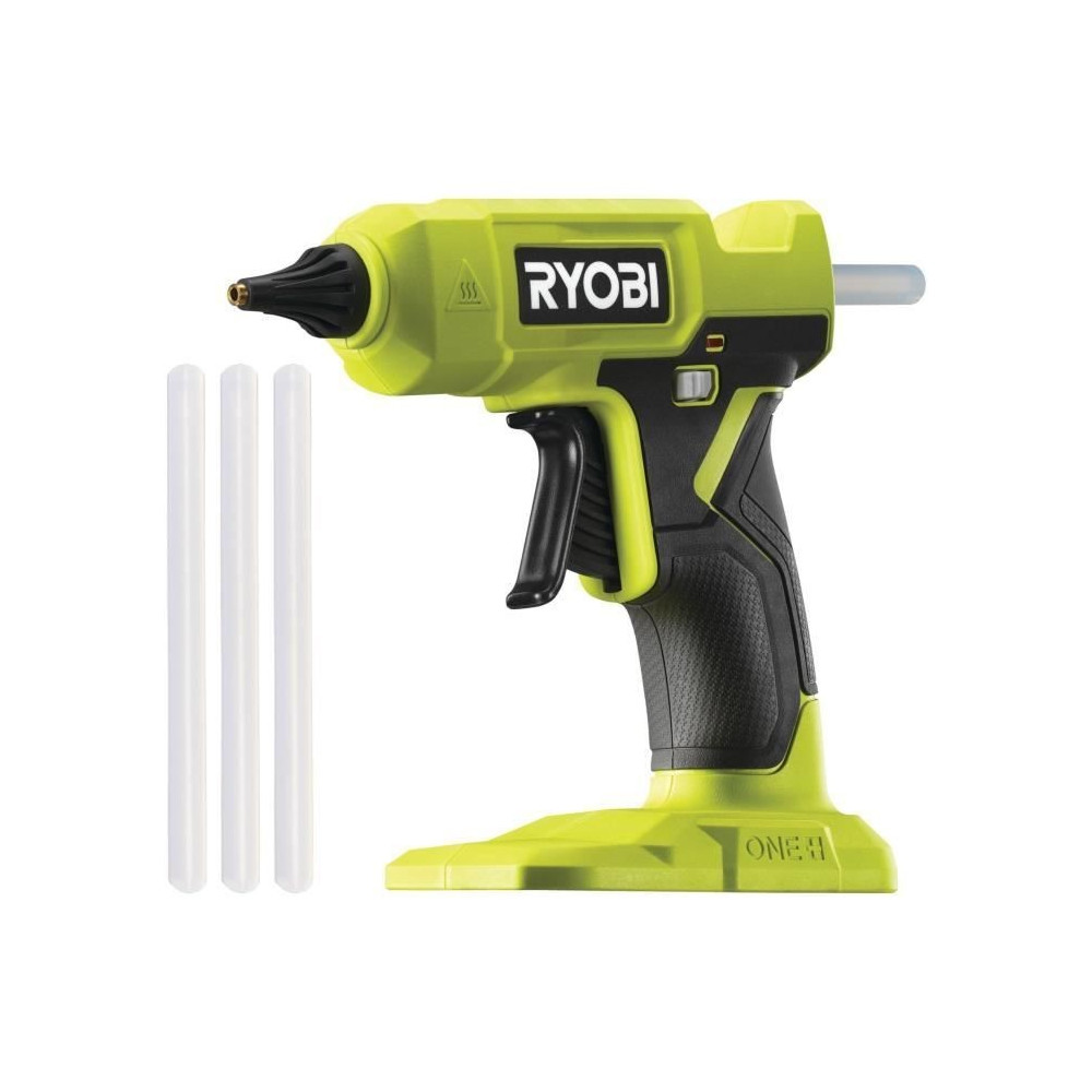 RYOBI - Pistolet a colle 18V ONE+ - chauffe en 3 min - indicateur de c