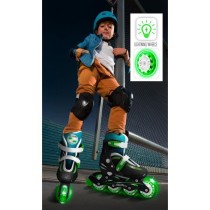 STAMP - Patins en ligne Ajustable - Roues lumineuses - Skids Control