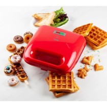 DOMO - DO9242W - Appareil a croque monsieur - 5 en 1 - 5 jeux de plaqu