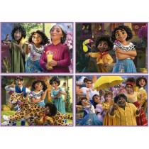 Puzzles progressifs Disney Encanto - 4 niveaux de difficulté - Marque