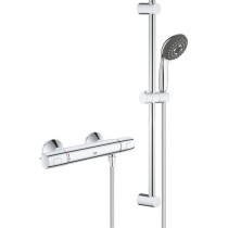 Ensemble de douche thermostatique mural GROHE - Precision Trend THM -