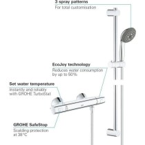 Ensemble de douche thermostatique mural GROHE - Precision Trend THM -