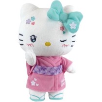 Hello Kitty Kimono Kawai Peluche +- 22 cm - JEMINI - Version kawai ave