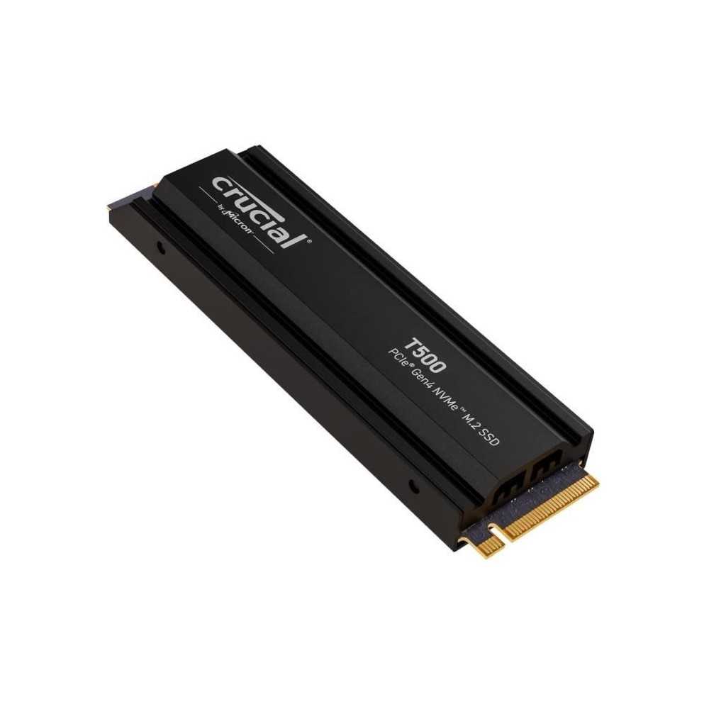 Crucial T500 SSD 1 To PCIe Gen4 NVMe M.2 PS5 SSD Interne Gaming avec D