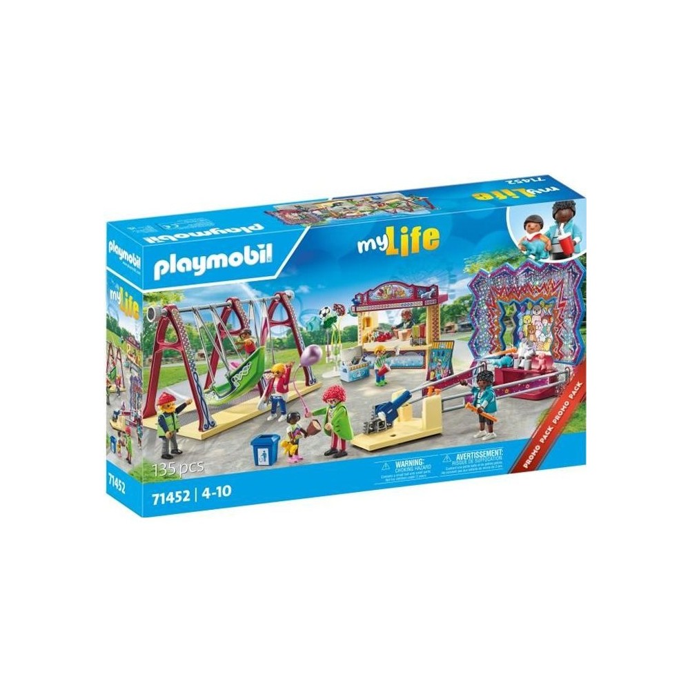 PLAYMOBIL 71452 Parc d'attraction - My Life - Des 4 ans