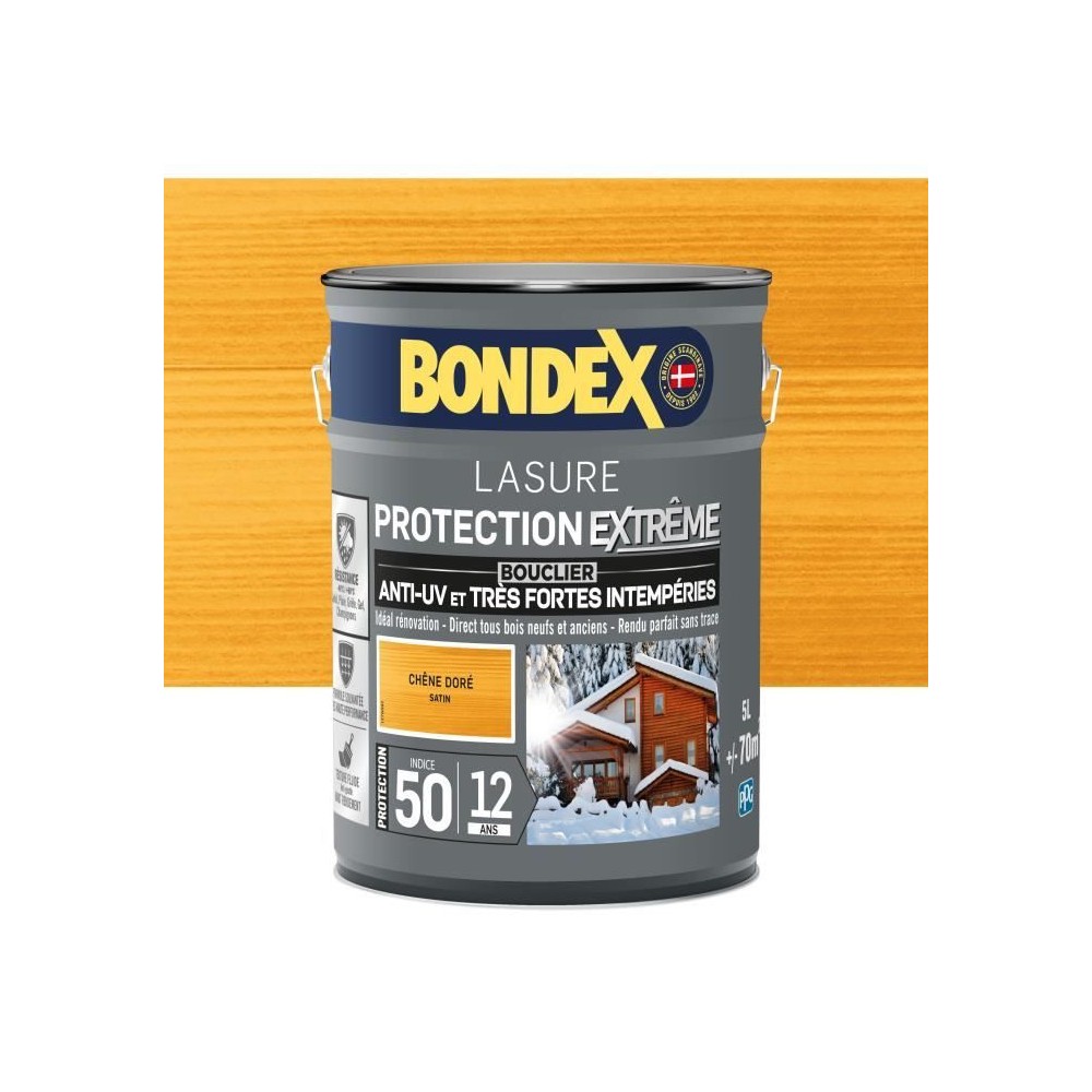 BONDEX Lasure lasure ind 50 / 12 ans 5l