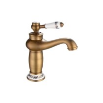 Mitigeur lavabo ROUSSEAU MARPLE vieux bronzé - cartouche céramique e