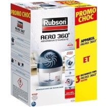 RUBSON Absorbeur d'humidité Aéro 360° Promo choc 20 m² + 3 recharg