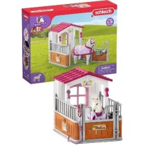 Box avec jument Lusitanienne, coffret schleich avec 12 éléments dont