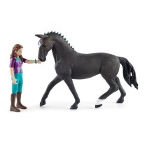 Figurine Cavaliere Lisa et Storm, coffret schleich avec 10 éléments