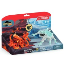 Figurines Duo Pieuvre de Lave vs Insecte de Glace, SCHLEICH 70826 Eldr