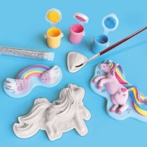 SES CREATIVE - Moulage et peinture Licornes - Kit créatif pour enfant