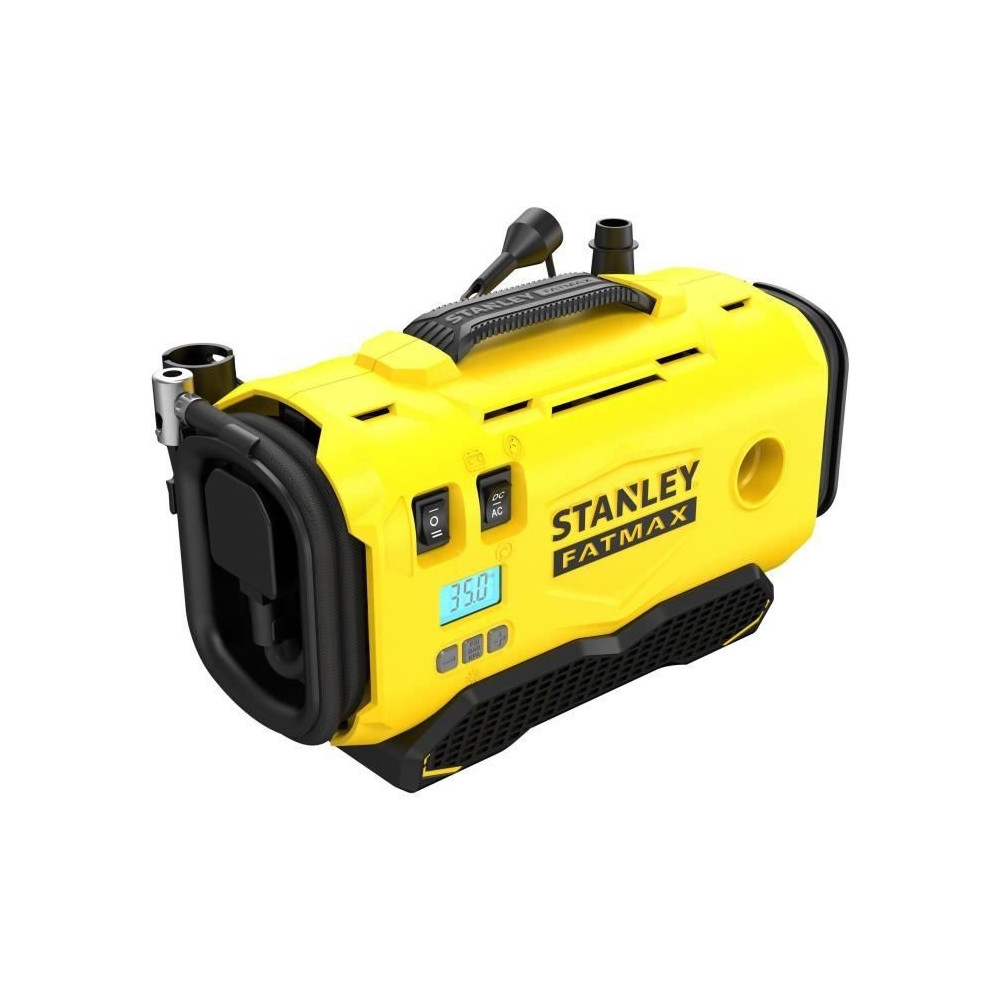 Gonfleur Compresseur - STANLEY FATMAX V20 - SFMCE520B-QW - Lithium 18V