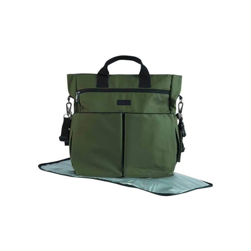 Sac a langer - TINEO - Daily - Imperméable - Kaki - Grande capacité