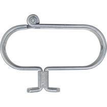 Porte-cadenas - ABUS - 131/140 GateSec - Protection clôtures de chant