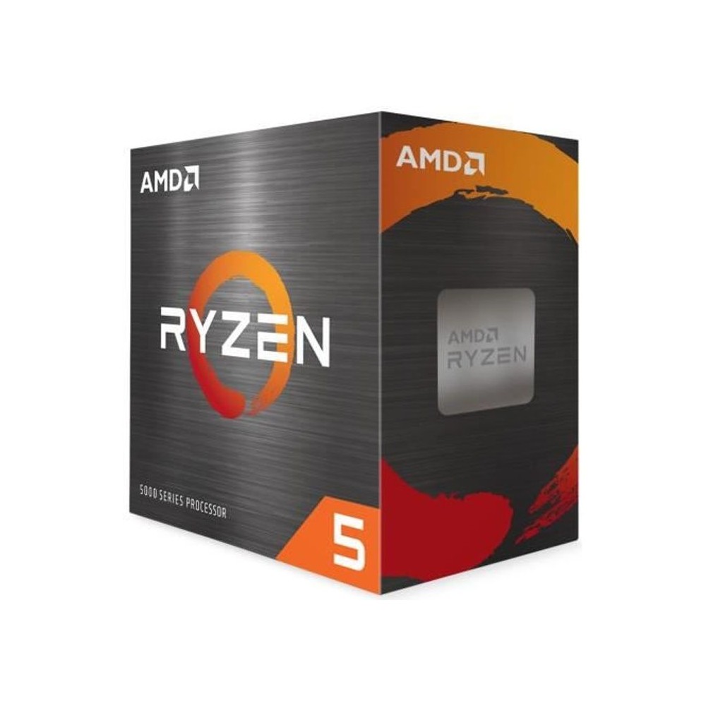 Processeur AMD RYZEN 5 5600X - AM4 - 4,60 GHz - 6 coeurs