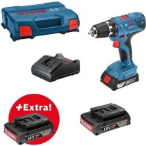 Perceuse-visseuse Bosch Professional GSR 18V-21 + 3 batteries 2,0Ah +