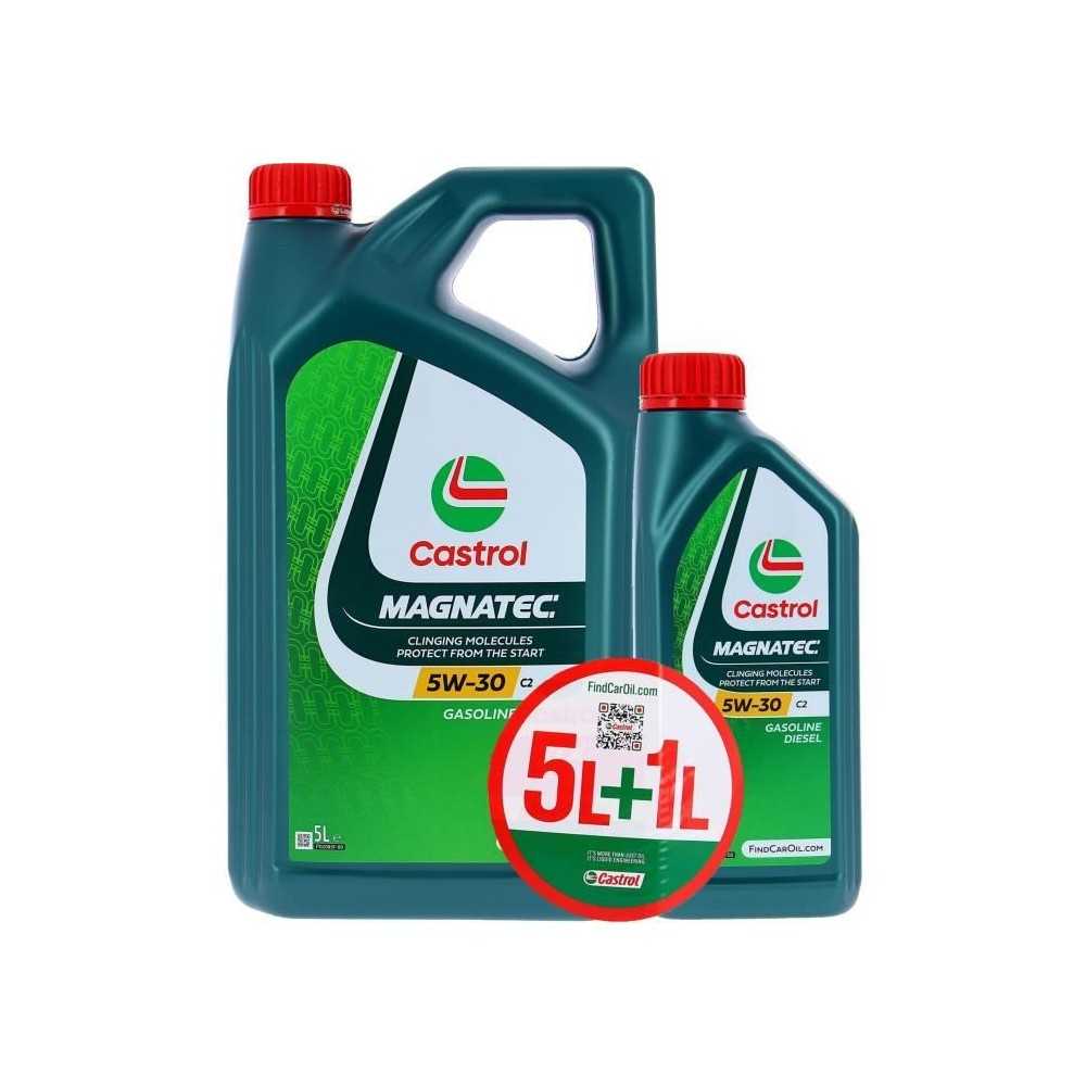 Huile Moteur - CASTROL MAGNATEC - 5W-30 C2 - 5L+1L - 057166