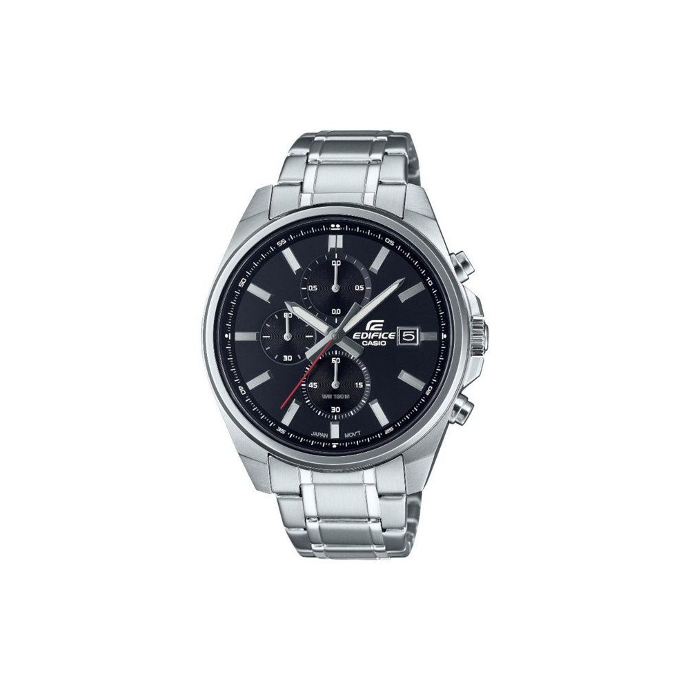 CASIO Edifice Montre EFV-610D-1AVUEF - Acier - Noir