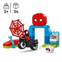 LEGO DUPLO Marvel 10424 L'aventure en moto de Spin - Jouet Spidey et s