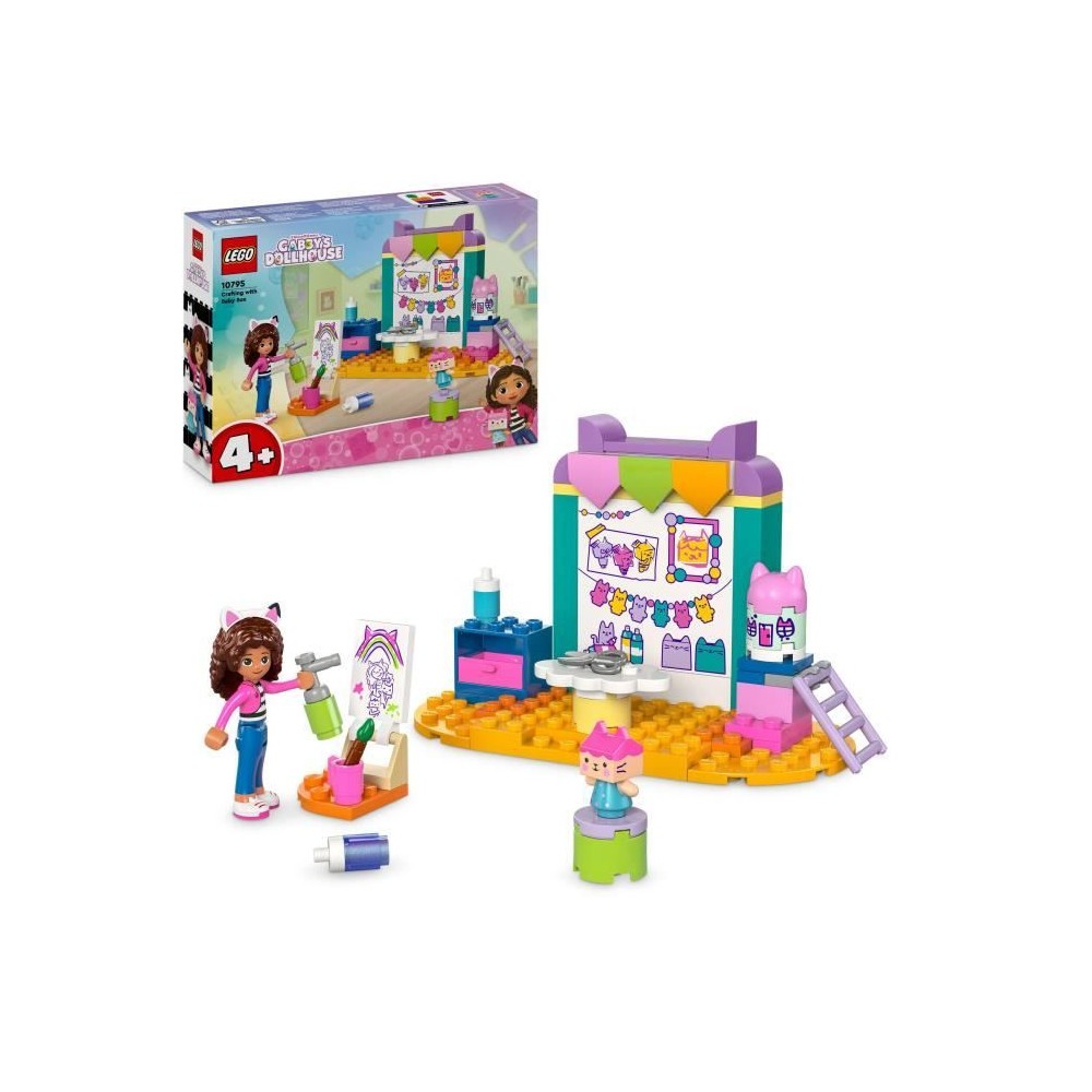 LEGO Gabby et la maison magique 10795 Bricolage avec Bébé Boîte, Je