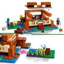 LEGO 21256 Minecraft La Maison de la Grenouille, Jouet avec Figurines