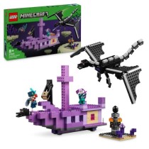 LEGO Minecraft 21264 Le dragon et le navire de l'Ender - Set inspiré