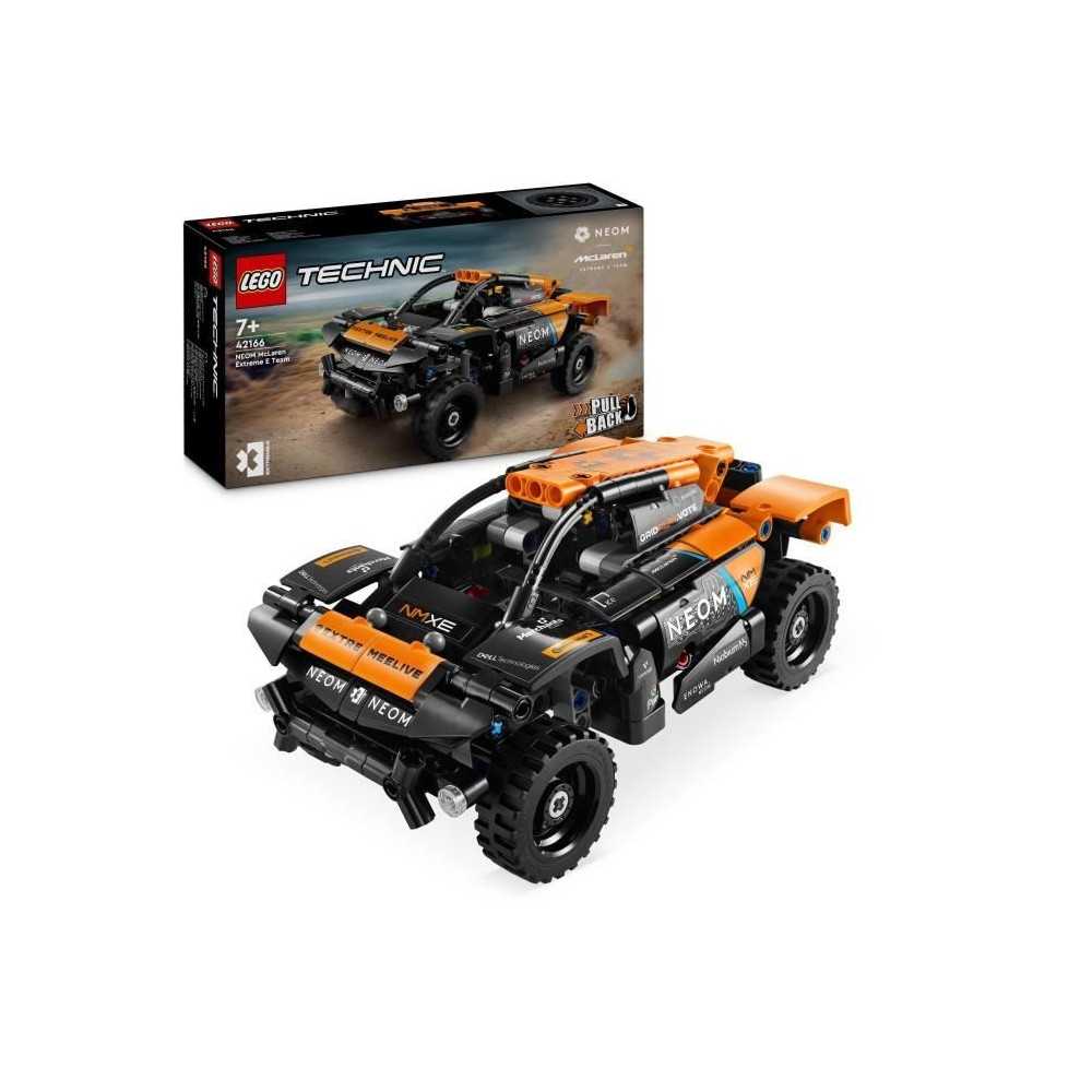 LEGO 42166 Technic NEOM McLaren Extreme E Race Car, Jouet de Voiture a