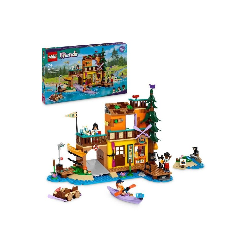 LEGO Friends 42626 Sports aquatiques a la base d'aventure - Jouet de c