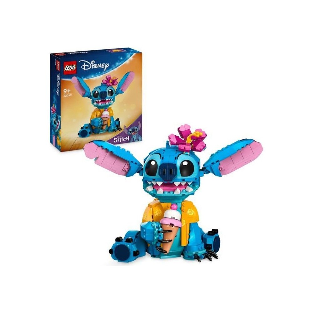 LEGO | Disney 43249 Stitch, Jeu de Construction pour Enfants, Cornet d