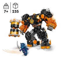 LEGO 71806 NINJAGO Le Robot Élémentaire de la Terre de Cole, Jouet a