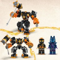 LEGO 71806 NINJAGO Le Robot Élémentaire de la Terre de Cole, Jouet a