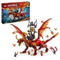 LEGO NINJAGO 71822 Le dragon source du mouvement - Jouet de ninja avec