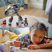 LEGO 76277 Marvel L'Armure Robot de War Machine, Jouet de Robot avec :