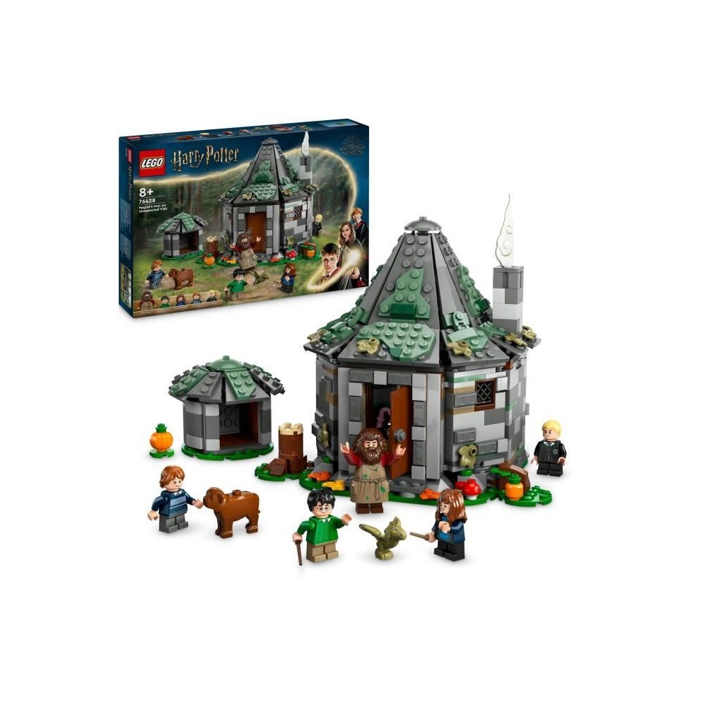 LEGO Harry Potter 76428 La Cabane de Hagrid : une Visite Inattendue, J